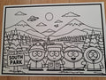 SOUTH PARK Velvet Art Picture