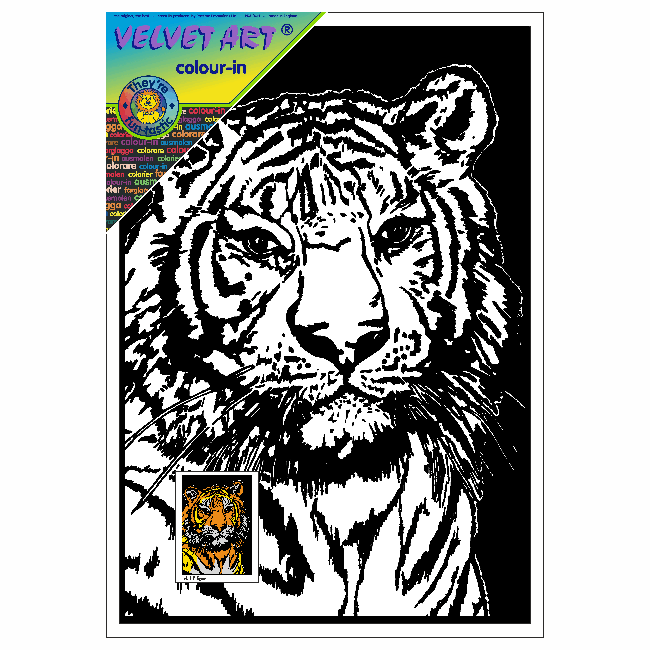 ANIMAL BUNDLE - 3x Picture Boards with 36x Brush Pens, 15x Glitters & 3x Glue