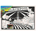 BLACKPOOL ILLUMINATIONS Velvet Art Set, 12 Brush Pens, 5 Glitter and Glue