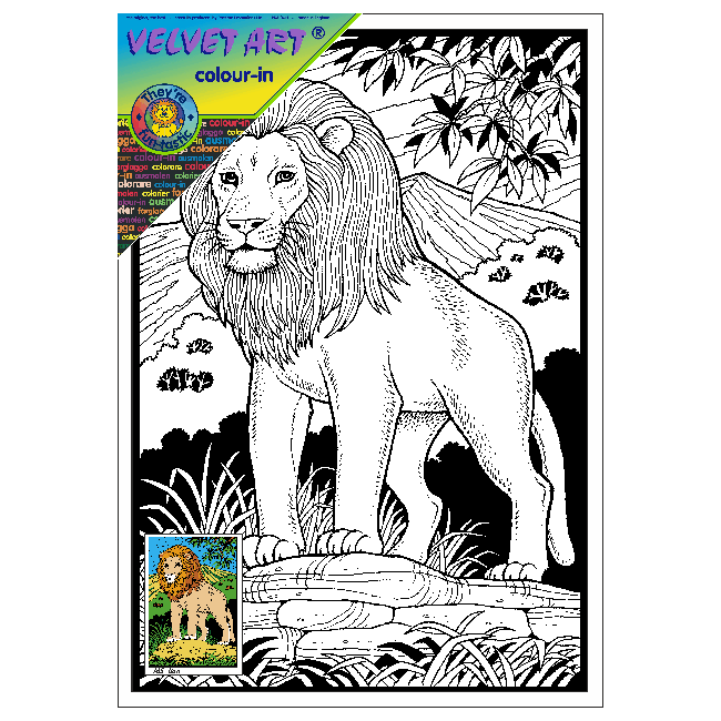ANIMAL BUNDLE - 3x Picture Boards with 36x Brush Pens, 15x Glitters & 3x Glue