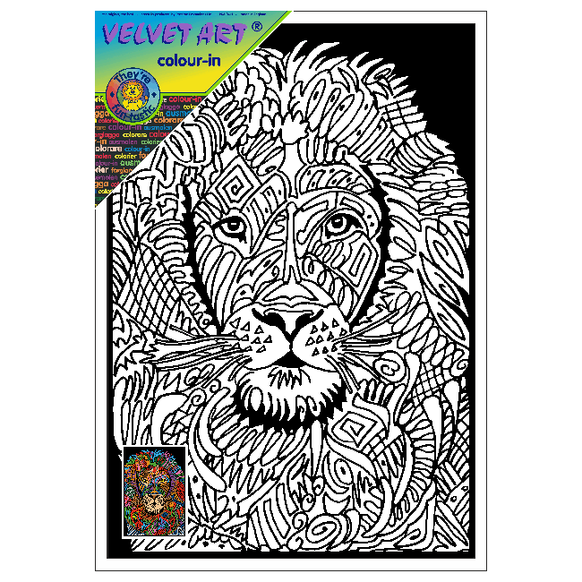 TANGLE BUNDLE - 3x Picture Boards with 36x Brush Pens, 15x Glitters & 3x Glue