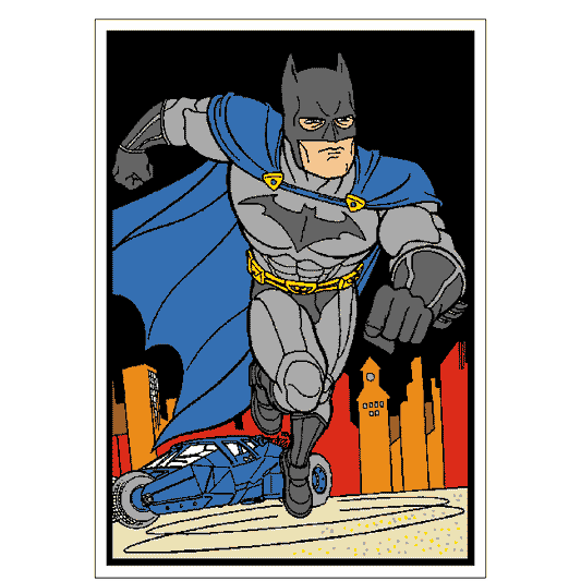 BATMAN Velvet Art Picture