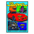 CAR - SUPRA Velvet Art Picture