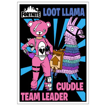 FORTNITE - LOOT LLAMA Velvet Art Picture