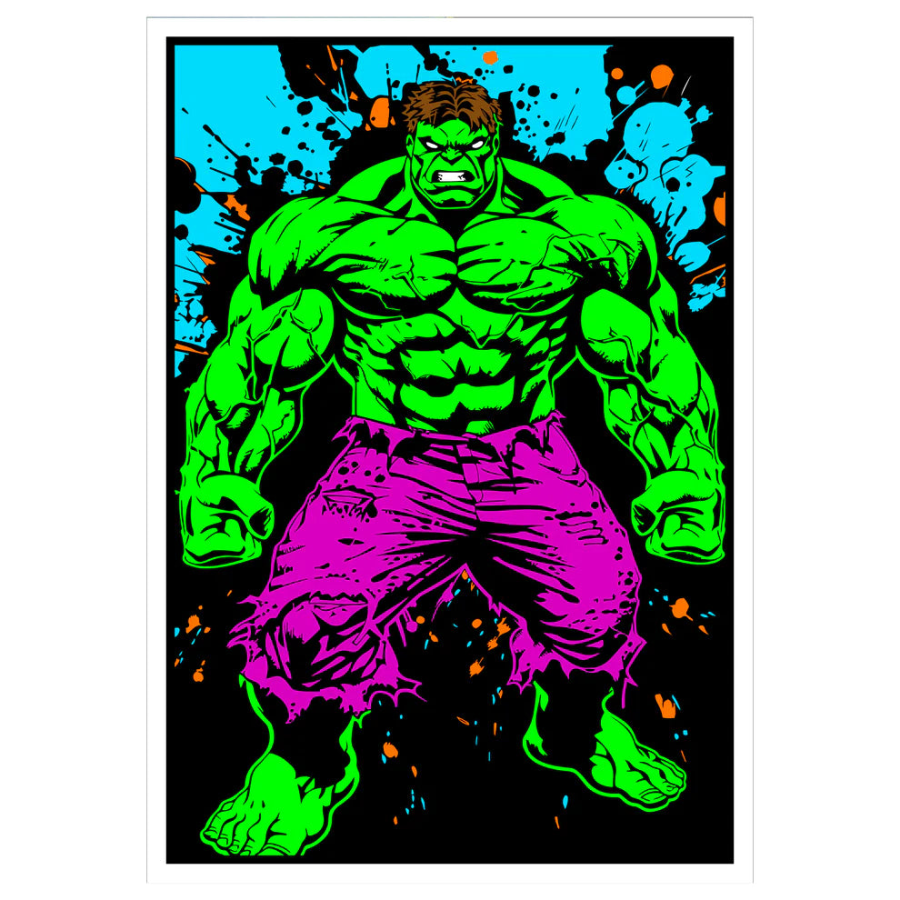 HULK Velvet Art Picture