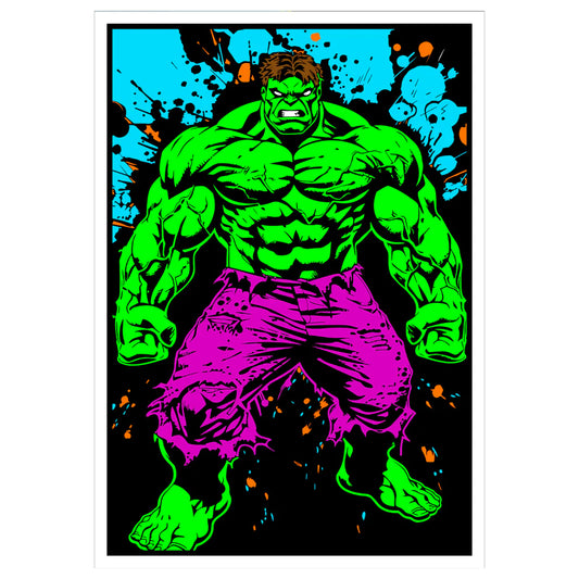 HULK Velvet Art Picture