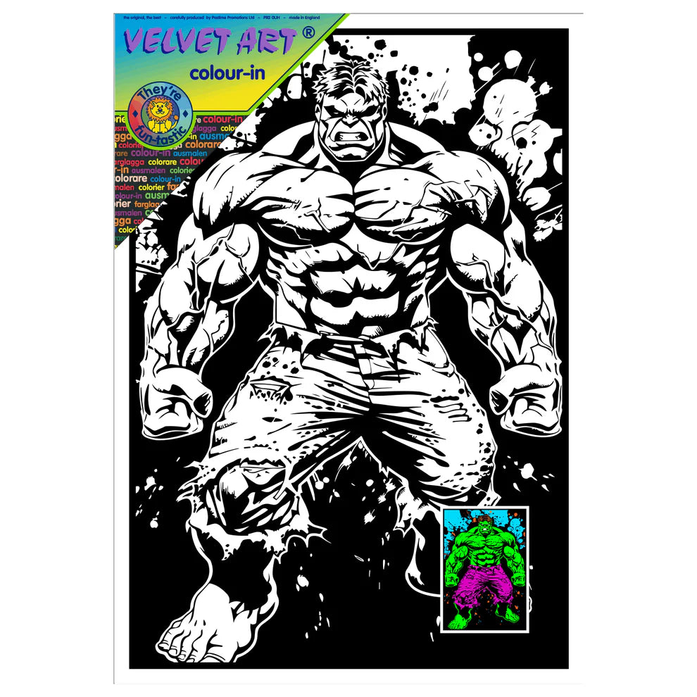 HULK Velvet Art Picture