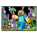 MINECRAFT Velvet Art Picture