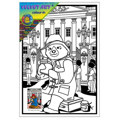 PADDINGTON at the PALACE Velvet Art Set, 12 Brush Pens, 5 Glitter and Glue