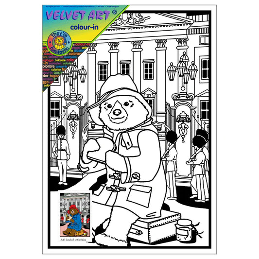 PADDINGTON at the PALACE Velvet Art Set, 12 Brush Pens, 5 Glitter and Glue