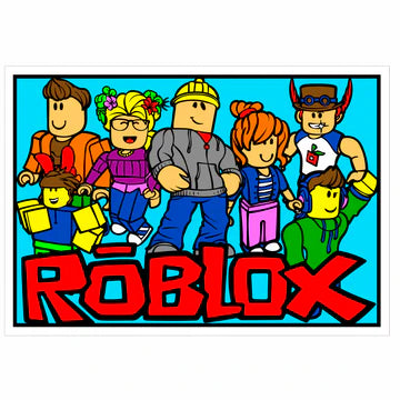 ROBLOX Velvet Art Set, 12 Brush Pens, 5 Glitter and Glue