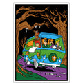 SCOOBY DOO  Velvet Art Set, 12 Brush Pens, 5 Glitter and Glue